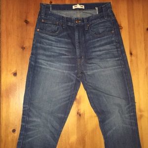 Rivet and Thread Rigid Jean: Step Waist Edition